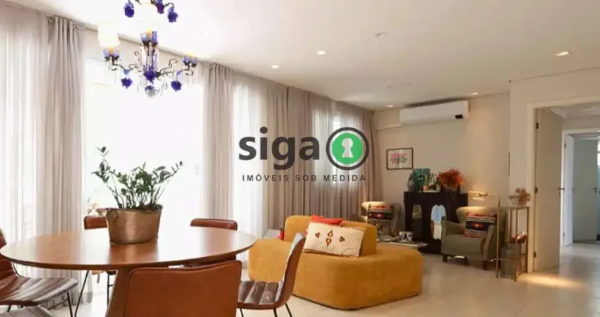 Apartamento à venda com 3 suítes, 2 vagas, 138m2 na vila andrade