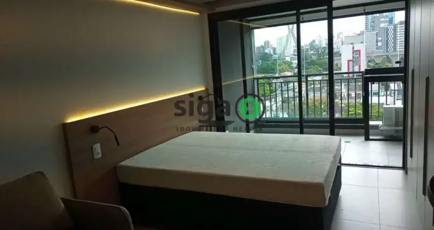 Studio 33m² disponivel para aluguel por R$ 4.461/mês- Brooklin - São Paulo/SP