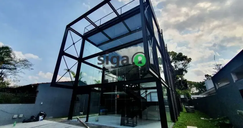 Prédio comercial com 725m² para venda ou locação, com arquitetura moderna em alto de pinheiros