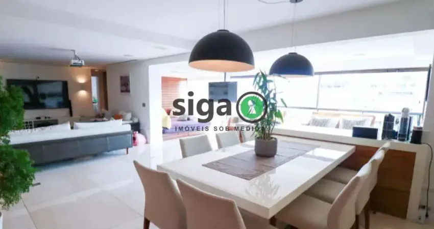 Apartamento à venda com 210m², 2 quartos e 4 vagas no chacara santo antonio