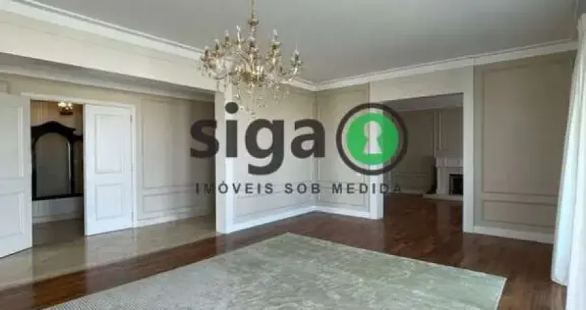 Apto no panamby com 430m²,venda ou locação, 4 suites, 6 vagas, escritório, semi mobiliado