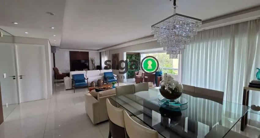 Apartamento com 211m2, 4 quartos e 3 vagas à venda na vila andrade