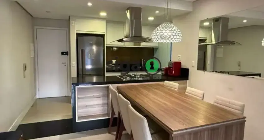 Apto de 80m² na vila olímpia para locação, mobiliado, com 2 quartos, sendo 1 suite , 2 vagas