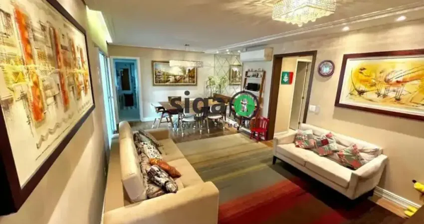 Apartamento com 105m², 3 quartos e 2 vagas à venda na chacara santo antonio