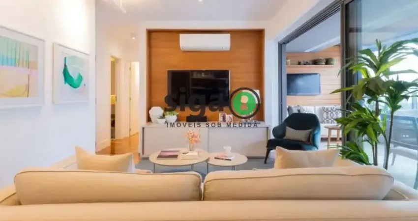 Apartamento de 131m² com varanda gourmet e lazer completo no brooklin ? rua michigan