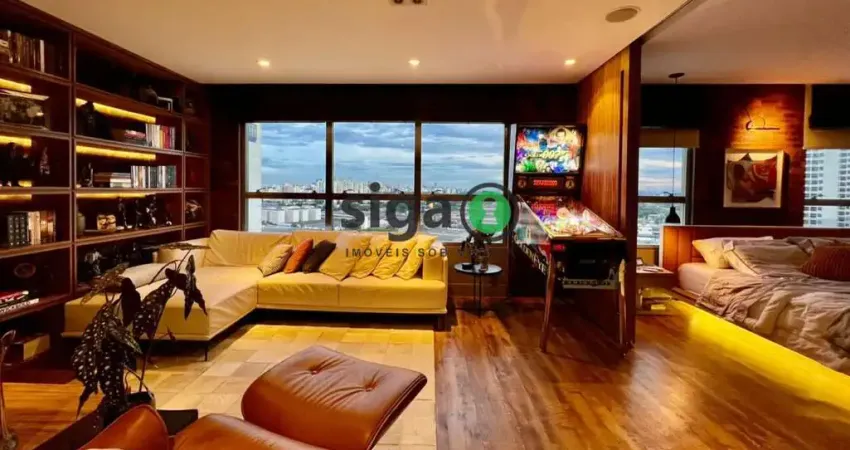 Apto para locação na vila leopoldina com 69m², 1 suite, 1 vaga mobiliado, andar alto