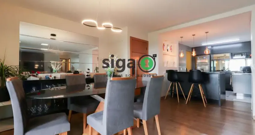 Apartamento à venda - 125 m² 3 dormitórios - 2 suítes - 2 vagas - Próximo ao Metrô Brooklin