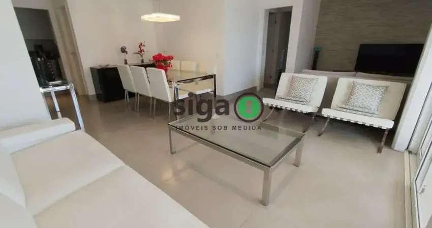 Apartamento à venda no Brooklin - 117 m² | 3 dormitórios (1 suíte) | Pronto para mo