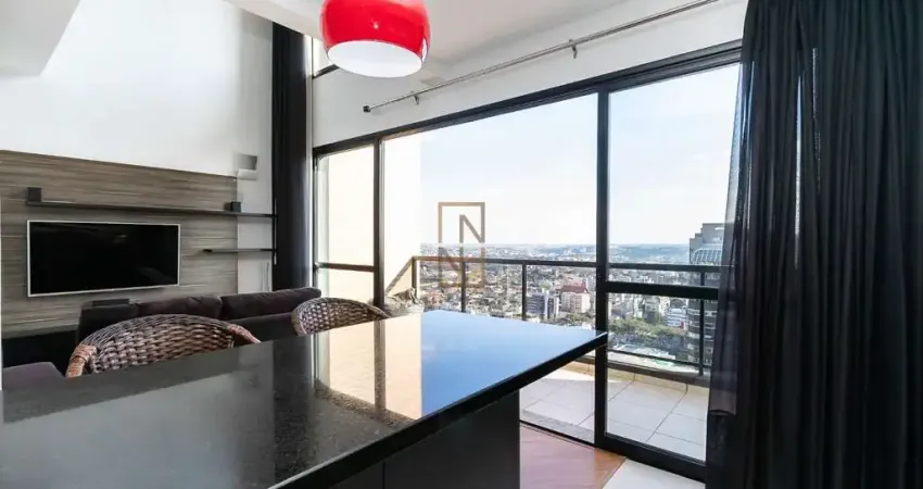 Loft com 1 quarto para alugar na Rua Alferes Ângelo Sampaio, 2765, Bigorrilho, Curitiba