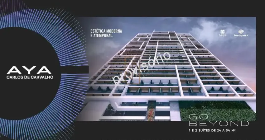 Apartamento com 1 quarto à venda na Alameda Doutor Carlos de Carvalho, 256, Centro, Curitiba