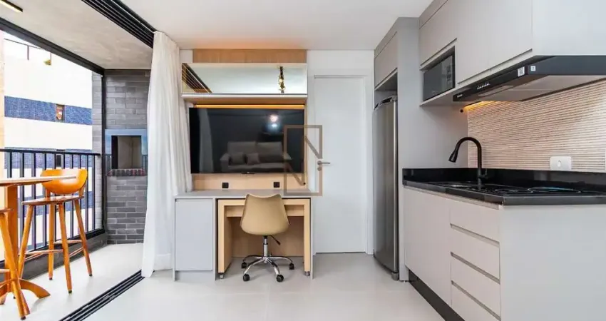 Apartamento com 1 quarto para alugar na Rua Coronel Dulcídio, 915, Batel, Curitiba