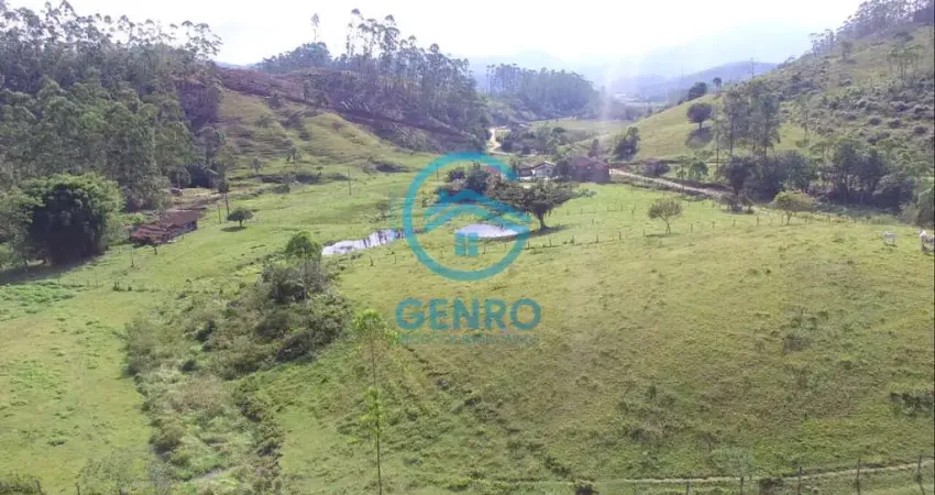 Área rural para sítio e terreno de 63.000m² ( 6.3 hectares ) à venda em canelinha/sc