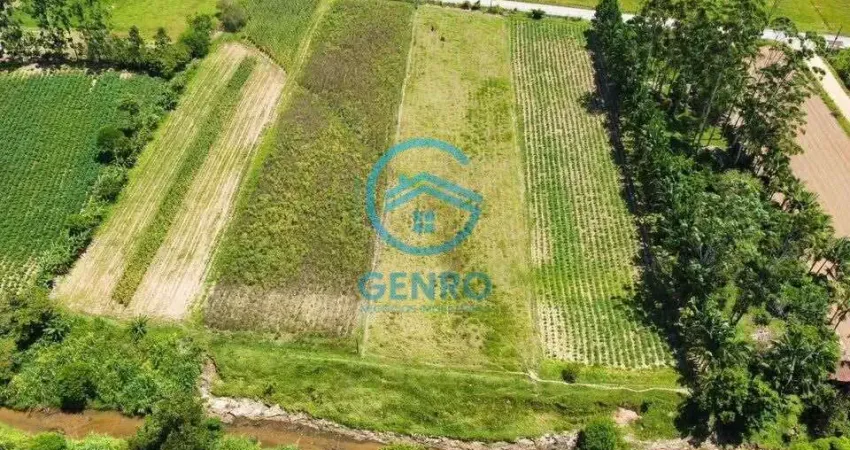 Área para Sítio em Meio a Natureza com Riacho e Terreno de 7.700m² à venda em Canelinha/SC
