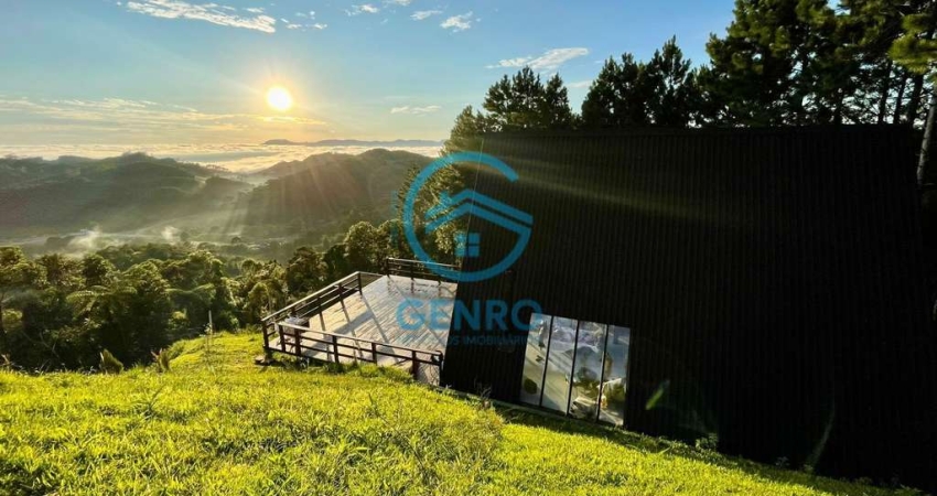 Cabana Mobiliada em Condomínio Fechado com Vista para as Montanhas à venda em Rancho Queimado/SC