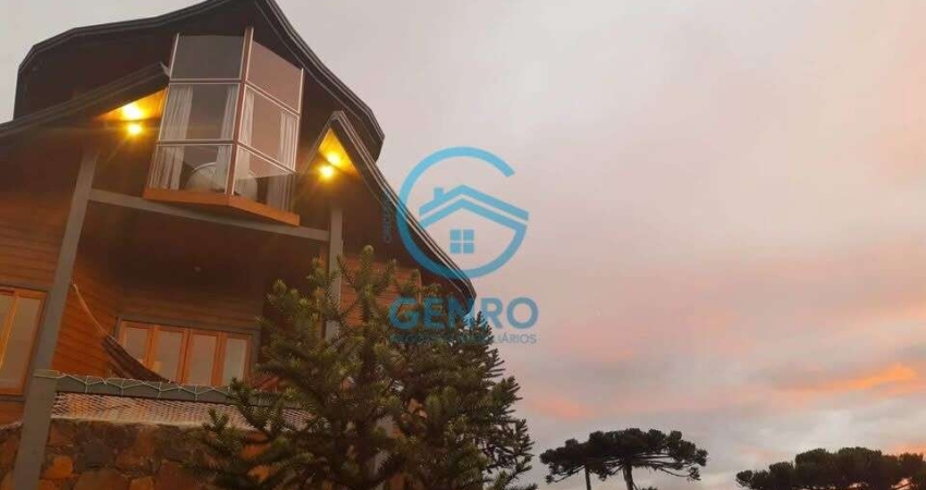 Chalé Mobiliado com Vista para as Montanhas e Terreno de 40.000m² (04 Hectares) à venda em Urubici/SC