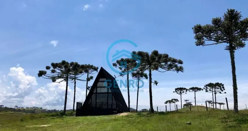 Pousada com 01 Chalé e 01 Cabana de Luxo na Serra Catarinense com Terreno de 20.000m² 02 Hectares à venda em Urubici/SC