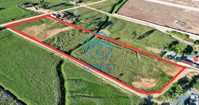 Área para sítio ou loteamento com riacho e terreno de 12.700m² ( 1.27 hectares ) à venda em canelinha/sc