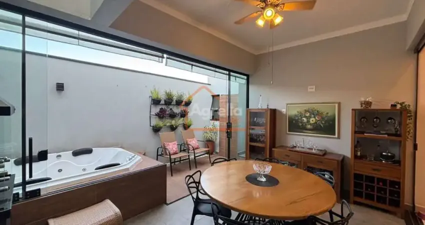 Casa térrea em mogi mirim para venda com ambientes integrados, área gourmet, spa, planejados e documentação para financiamento