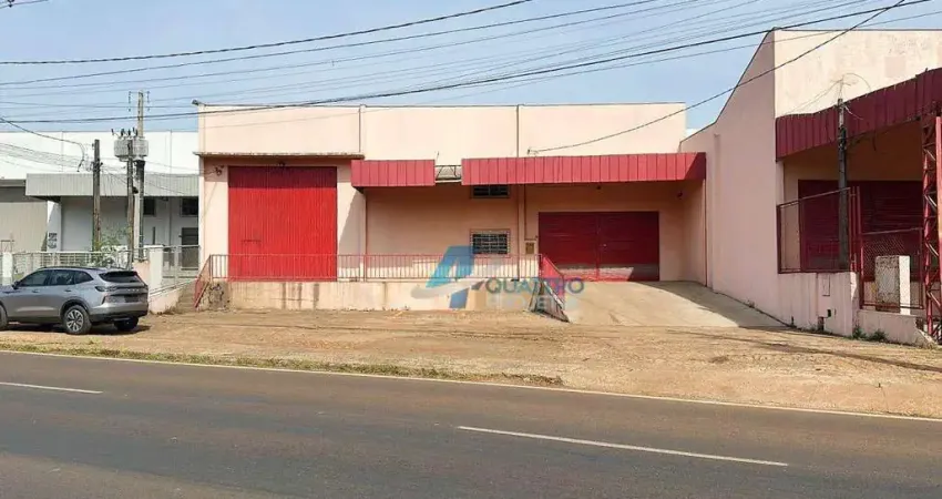 Barracão para locação com Doca , 900 m² - Lago Igapo