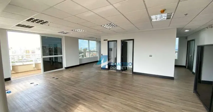 Sala comercial para alugar em londrina com 108 m² - ed. eurocenter