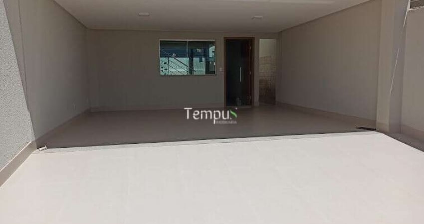Casa Sobrado Alto Padrão, 3 suites plenas, Nunca Habitado, 186m² , vista para o parque, St. Village Veneza, Goiânia -GO