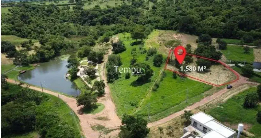 Terra Santa Monte Sião - Terreno em Condomínio Monte Sião - Terra Santa Cidade do Lazer, 1.582,04 m², ao lado do Lago, Trindade - GO