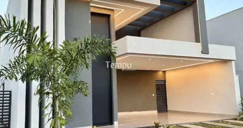 Casa em condomínio fechado com 3 quartos à venda na Alameda Bélgica, Terras Alpha Residencial 1, Senador Canedo