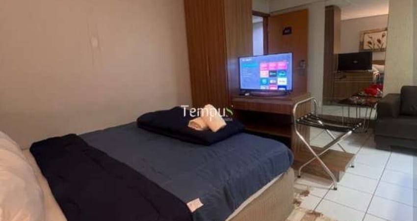Sun Square Suítes Hotel - Flat Sun Square Suites Hotel, 37 m², mobiliado, setor Oeste, Goiânia -GO
