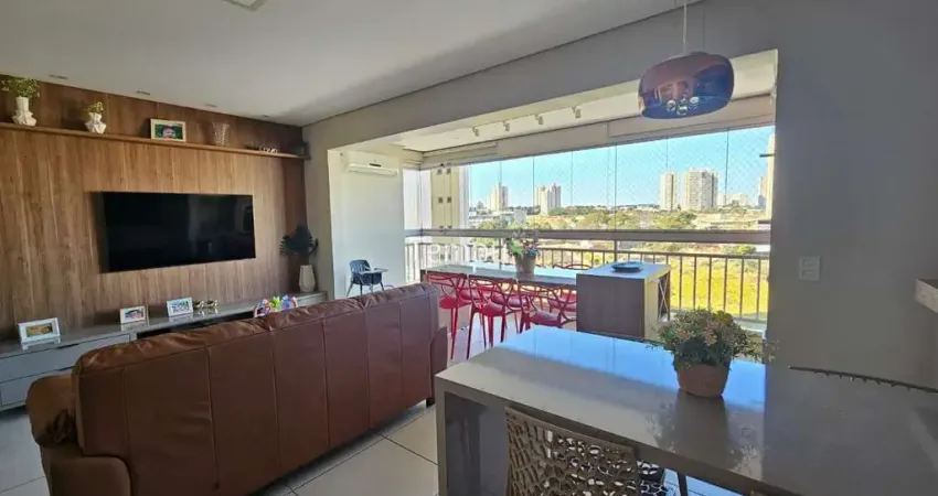 Residencial conquist - apartamento mobiliado à venda – residencial conquist | 3 suítes | 2 vagas | parque amazônia