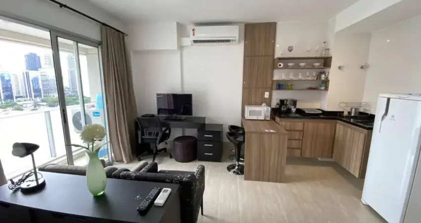 Apartamento com 1 quarto para alugar na Rua Henri Dunant, Santo Amaro, São Paulo