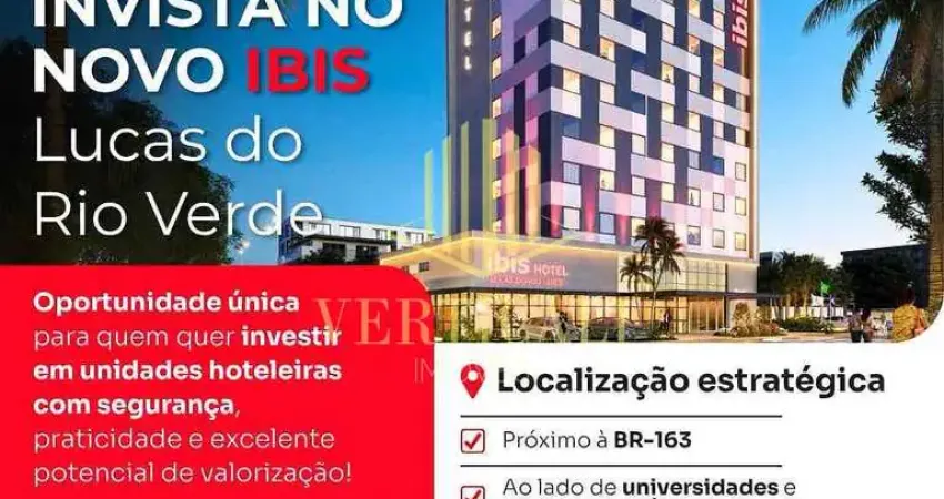 Apartamento com 1 quarto à venda na Avenida Universitária, 1, Parque das Emas, Lucas do Rio Verde