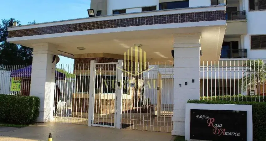 Ed. Rosa d’ America: Apartamento de 86m² para Locação, 3 quartos, semimobiliado - Jardim das Améric