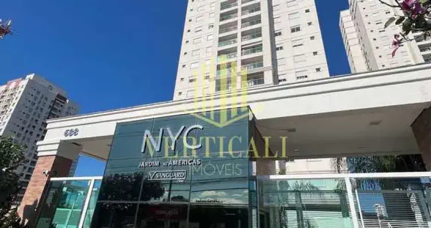 Nyc jardim das américas: apartamento padrão á venda , 77 m², sol da manhã, jardim das américas, cui