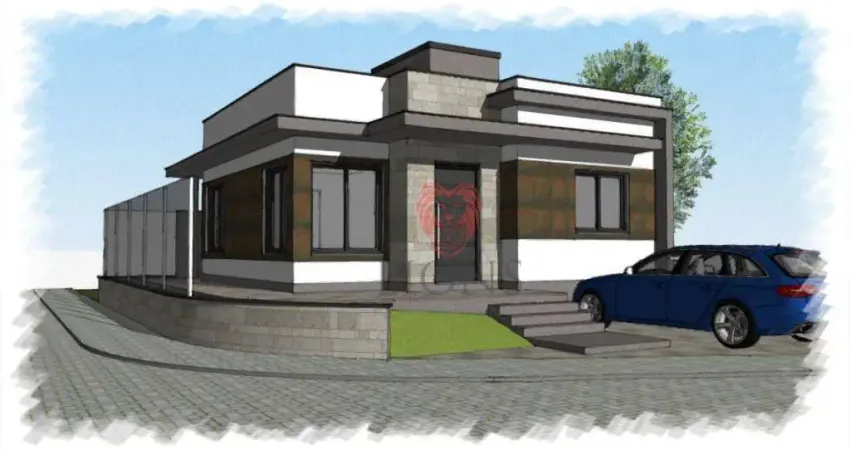 Casa com 2 dormitórios à venda, 65 m² por R$ 360.000,00 - Parque Ipiranga - Gravataí/RS