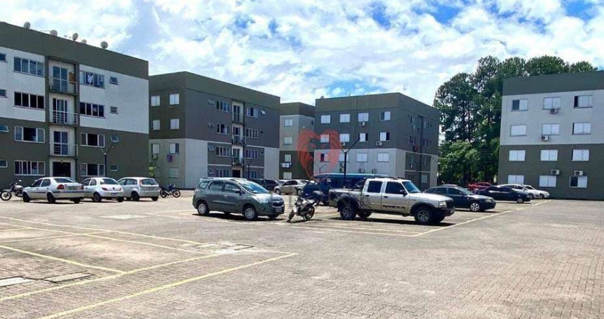 Apartamento com 2 dormitórios à venda, 50 m² por R$ 159.600 - Parque Olinda - Gravataí/RS