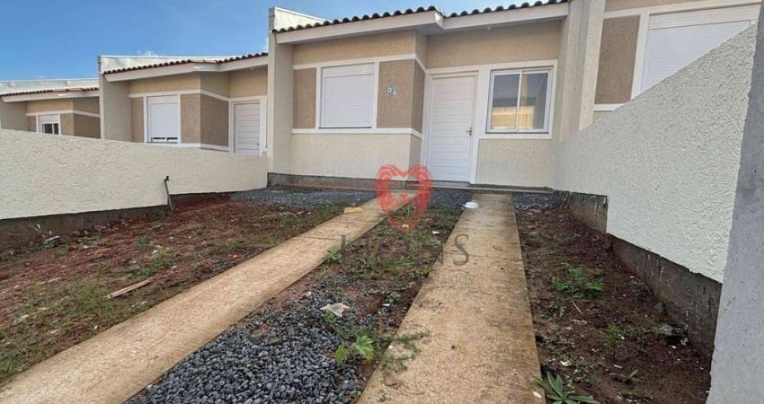 Casa com 2 dormitórios para alugar, 45 m² por R$ 950,00/mês - Morada do Vale II - Gravataí/RS
