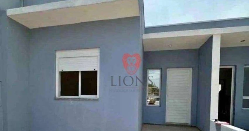 Casa com 2 dormitórios à venda, 50 m² por R$ 276.600 - Parque Ipiranga - Gravataí/RS
