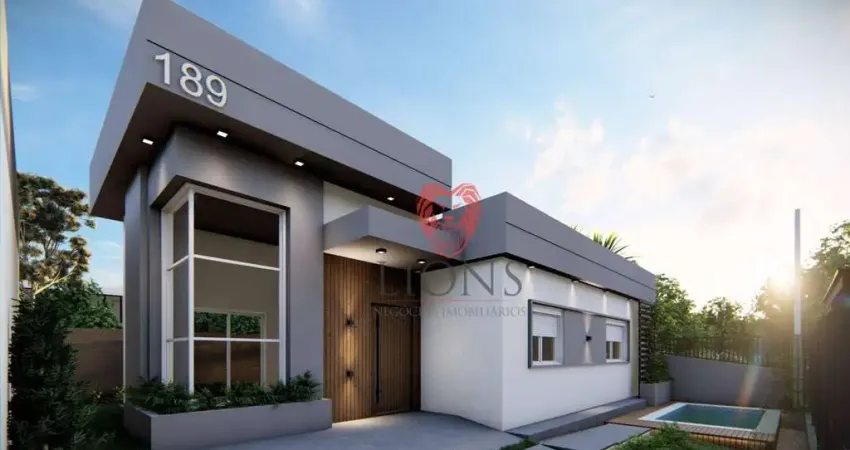 Casa com 3 dormitórios à venda, 79 m² por R$ 629.000 - Renascença - Gravataí/RS