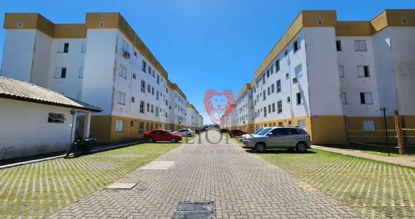 Apartamento com 2 dormitórios à venda, 46 m² por r$ 180.000,00 - caça e pesca - gravataí/rs