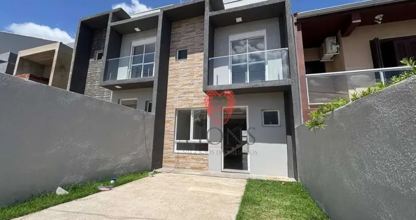 Sobrado com 3 dormitórios à venda, 98 m² por r$ 490.000 - bela vista - gravataí/rs
