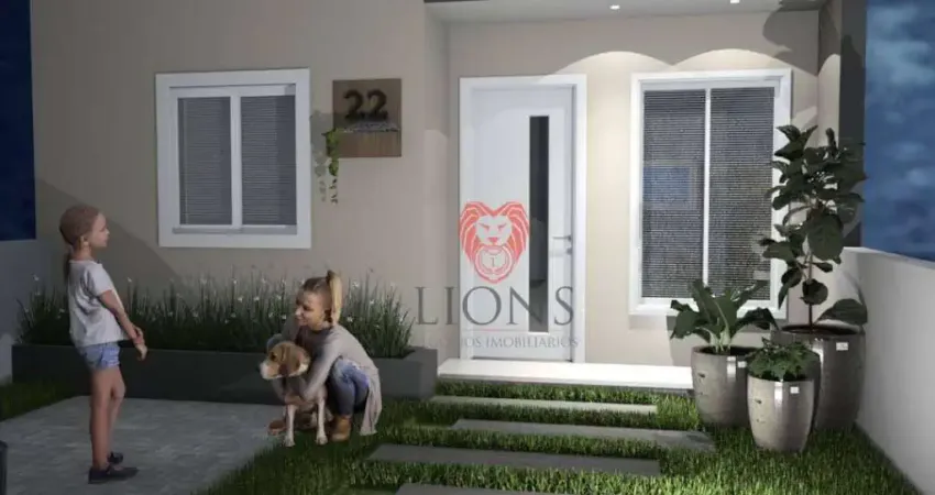 Casa com 3 dormitórios à venda, 57 m² por r$ 259.000 - neópolis - gravataí/rs