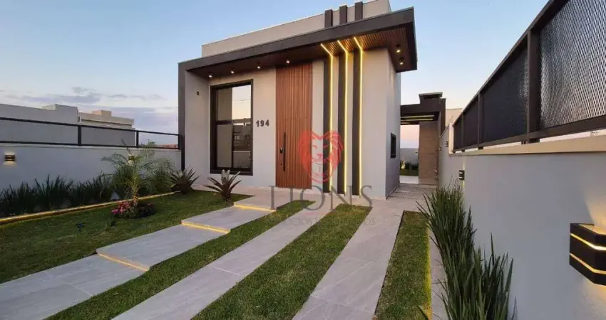 Casa com 3 dormitórios à venda, 85 m² por r$ 590.000 - terranova - gravataí/rs