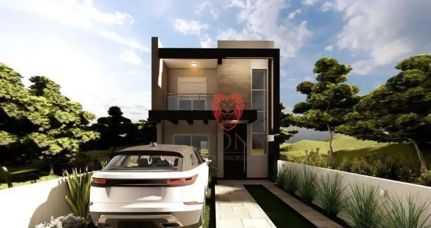 Sobrado com 3 dormitórios à venda, 107 m² por r$ 569.000,00 - neópolis - gravataí/rs