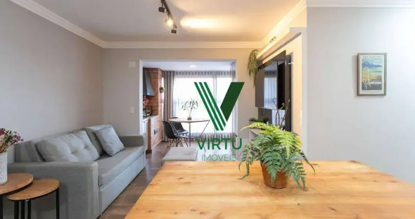 Apartamento com 2 dormitórios para alugar, 62 m² por r$ 5.100,00/mês - vila izabel - curitiba/pr