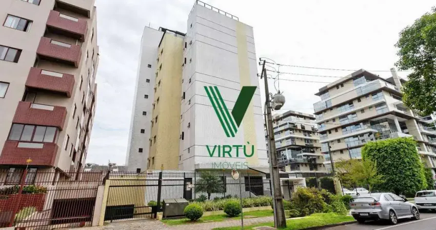 Apartamento com 4 dormitórios para alugar, 131 m² por r$ 7.650,00/mês - agua verde - curitiba/pr