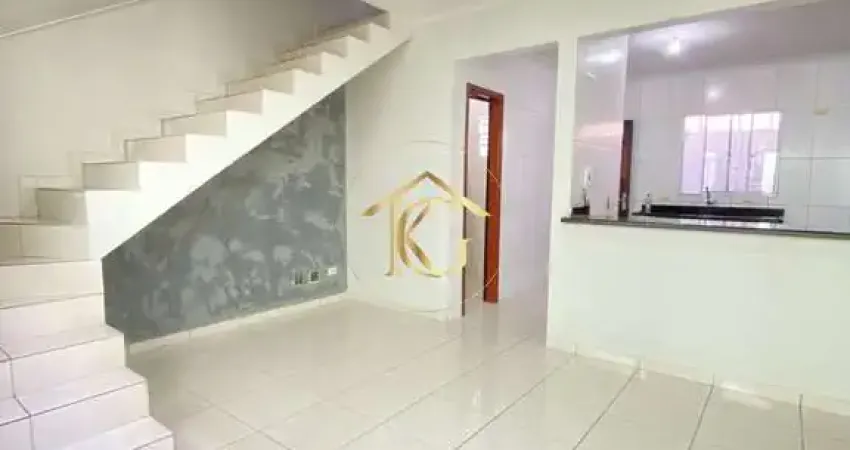 Sobrado à venda no bairro sítio do campo - praia grande, 2 quartos.