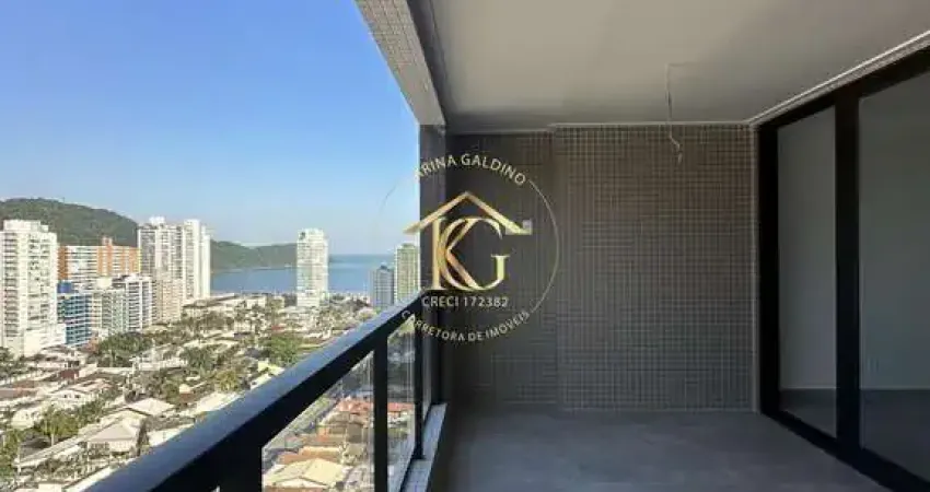 Apto com 2 quartos com vista mar no bairro canto do forte - praia grande.