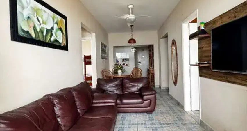 Apartamento semimobiliado de 3 quartos em tupi, praia grande, são paulo