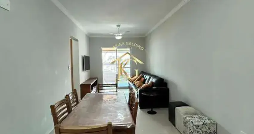 Apartamento mobiliado de 2 quartos em guilhermina, praia grande, são paulo