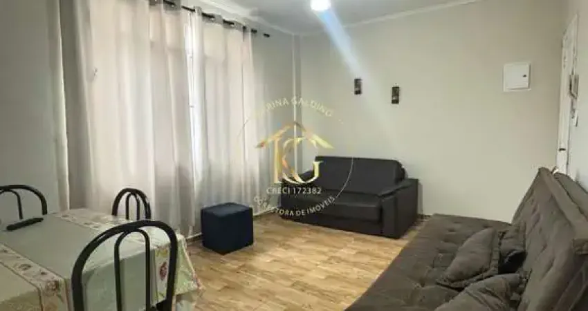 Apartamento canto do forte praia grande 1 dormitório vista mar lindo espaçoso